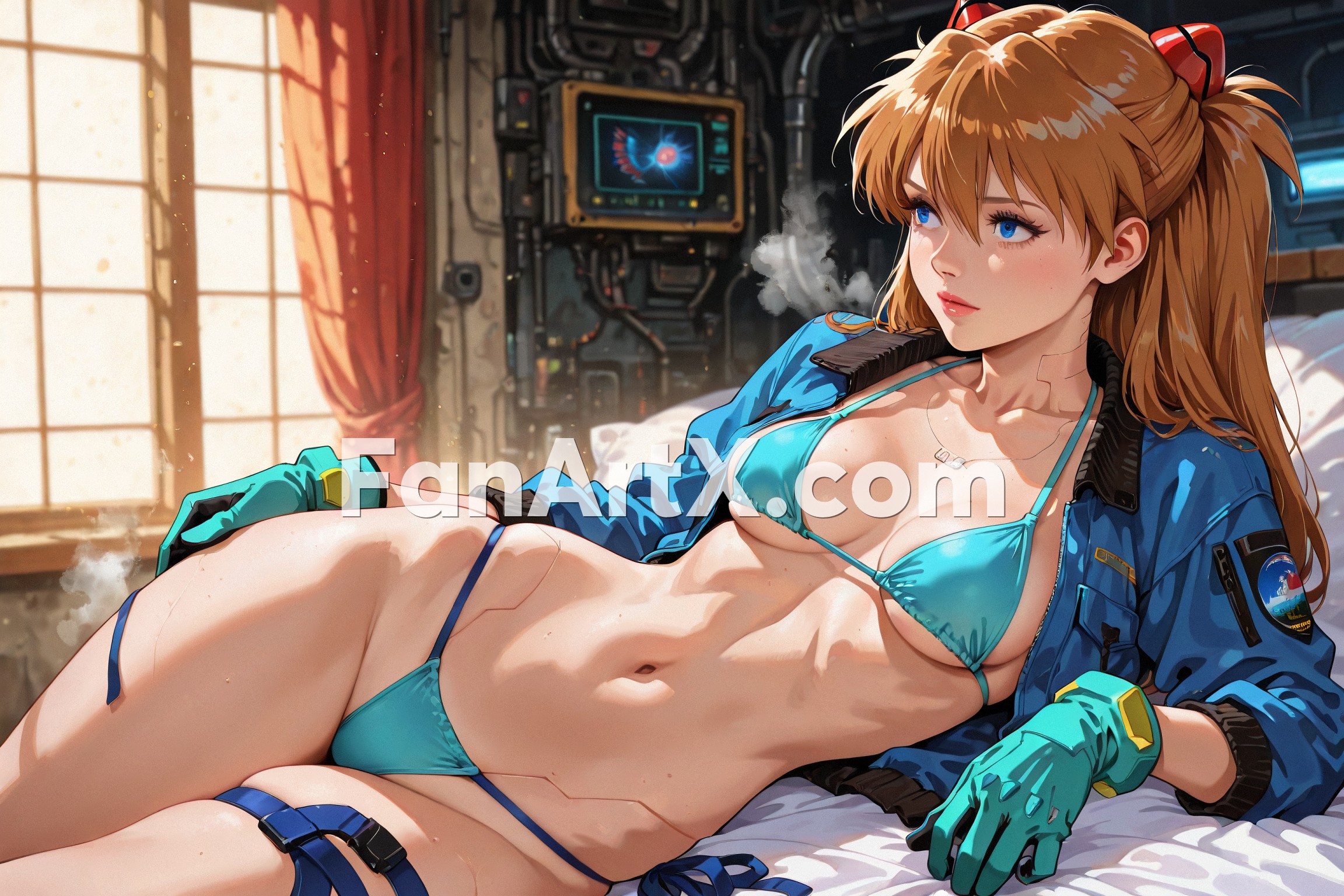 Asuka Langley Soryu fanart - Neon Genesis Evangelion Character 1676285